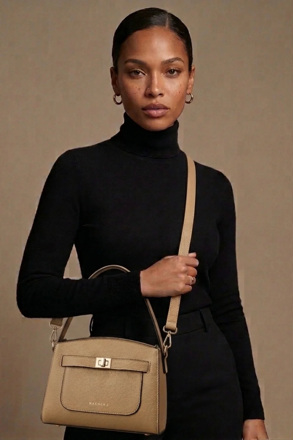 Bolso Bandolero Sintetico Pu