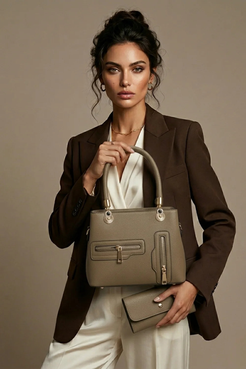 Cartera tipo Bolso Satchel