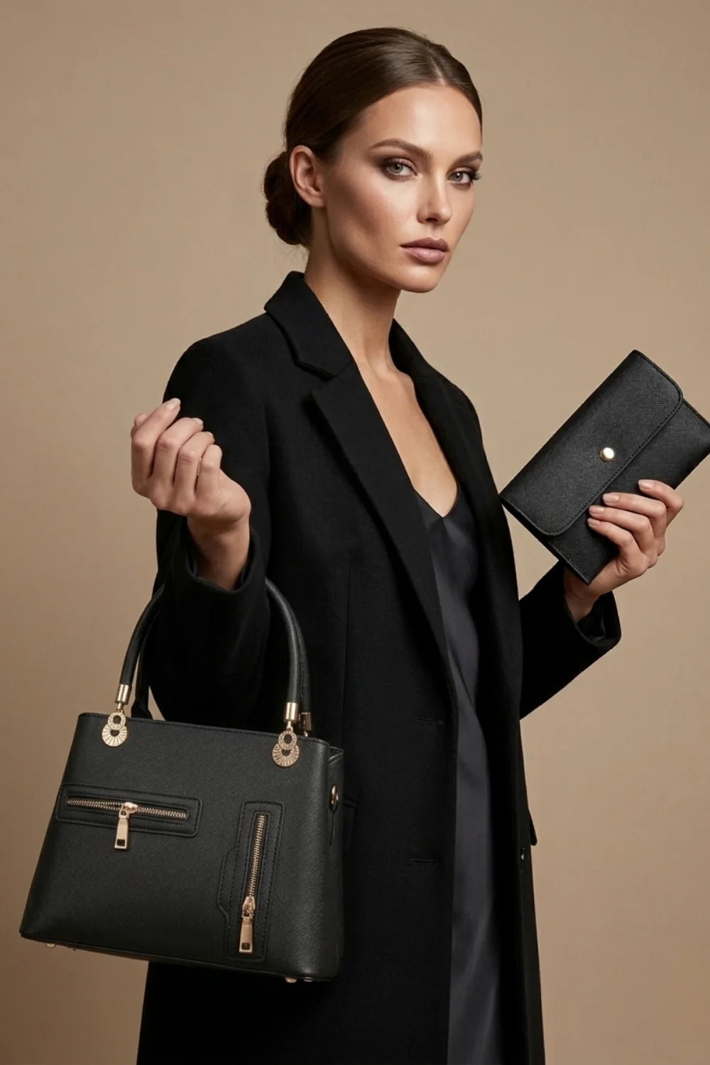 Cartera tipo Bolso Satchel